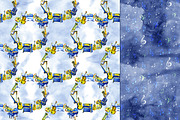 Watercolor musical patterns, a Pattern Graphic by NataliMiasStore (Thumbnail 4 of 6)