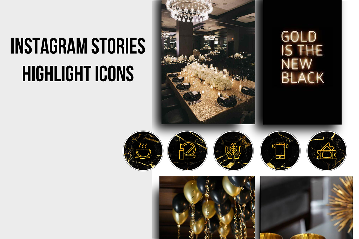 Instagram Stories Highlight Icons, an Icon by pixelonix (Photo 1 of 3)
