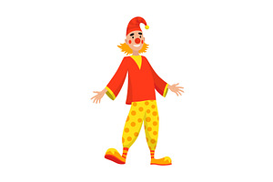 Circus clown. Kids holiday character, an Object Illustration by the8monkey
