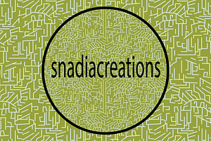 Geometric Grid, a Pattern Graphic by snadiacreations