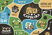 Capoeira Brazilian martial art logo, an Object Graphic by Kseniia Kuznetsova (Thumbnail 2 of 6)