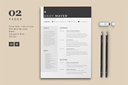 Resume Andy, a Resume Template by Astut (Thumbnail 1 of 3)