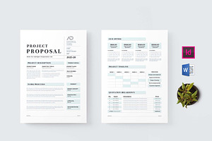 Proposal | MS Word & Indesign, a Marketing Template by design_hut