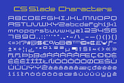 CS Slade 3D, a Sans Serif Font by Craft Supply Co. (Thumbnail 8 of 8)