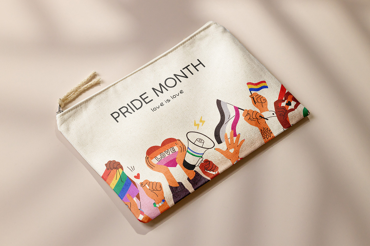 LGBTQ Pride Month banners set, a Background Graphic by Good Studio (Photo 5 of 7)