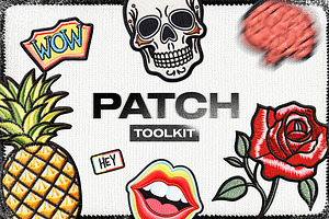 Patch Badge Toolkit, an Object Graphic by Layerform Design Co.