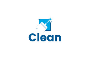 Cleaning logo icon illustration, a Branding & Logo Template by Dyn Studio