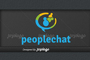 Talking Social Chat People Logo, a Branding & Logo Template by joyologo (Thumbnail 3 of 3)