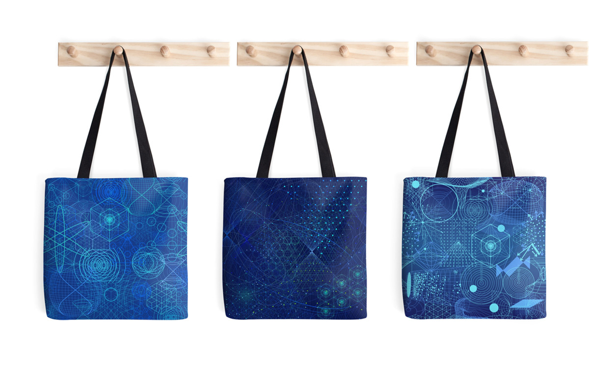 {Sacred Geometry} Vector PATTERNS, a Texture Graphic by ekaart (Photo 8 of 9)