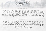 Bestowens Family, a Script Font by Letterara (Thumbnail 6 of 16)