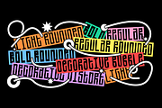 SK One Block, a Sans Serif Font by Salih Kizilkaya (Thumbnail 3 of 9)