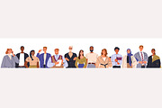 Diverse business people set, banner, a Person Illustration by Good Studio (Thumbnail 5 of 17)