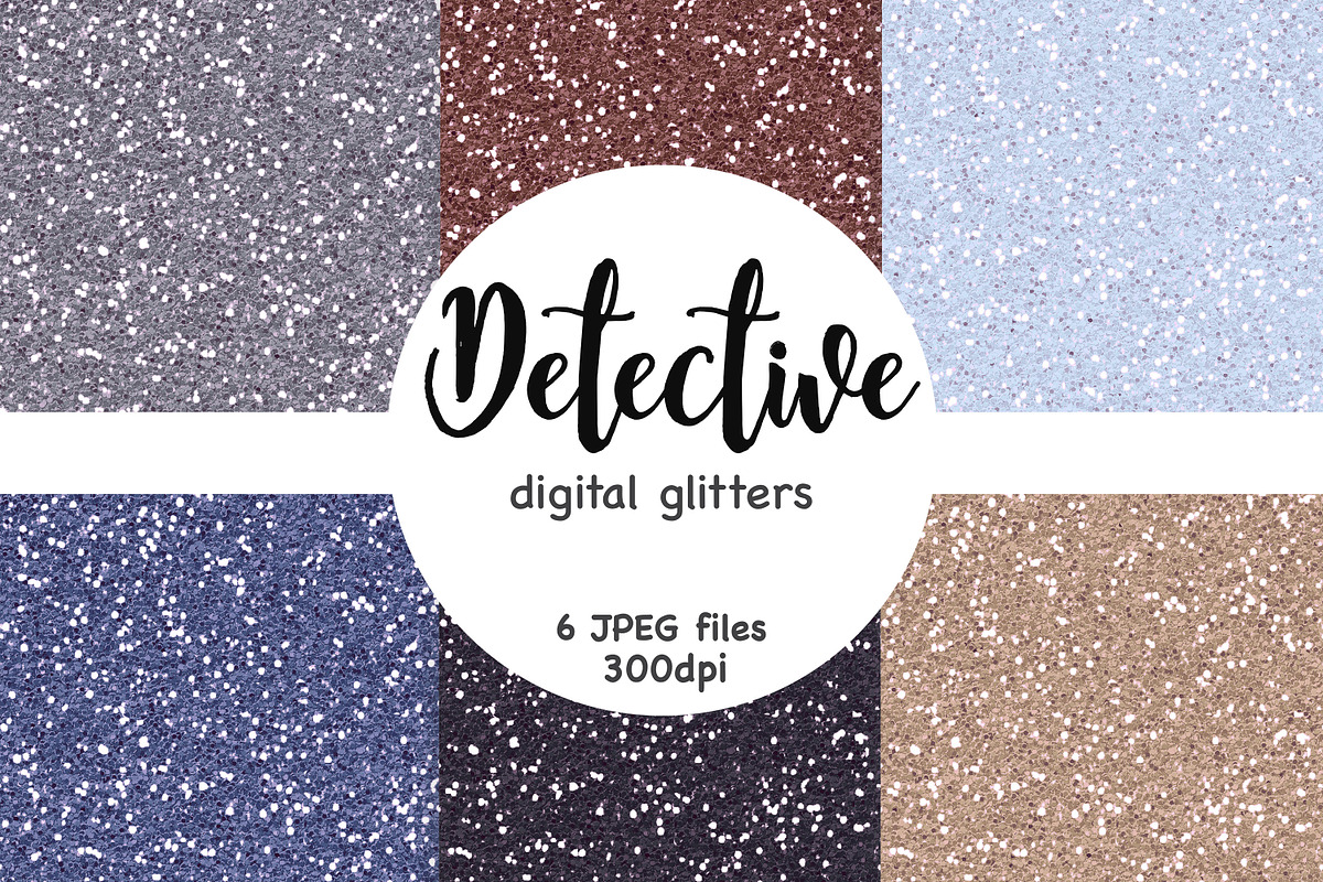 Blue Digital Glitter, a Texture Graphic by GlamArtZhanna (Photo 1 of 3)