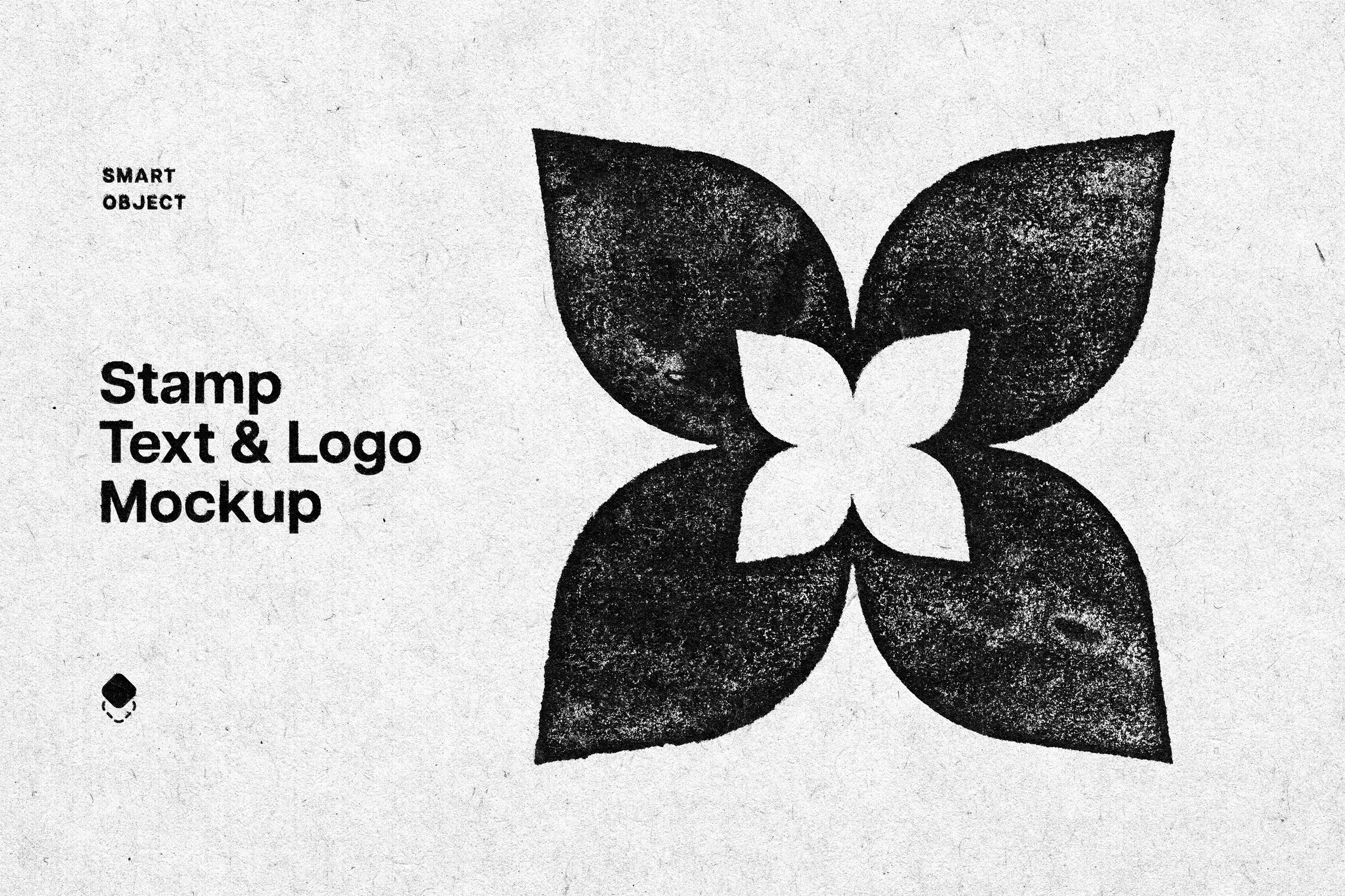 Grunge Stamp Text & Logo Mockup, a Layer Style Add-On by Design Squad