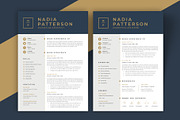Resume Nadia, a Resume Template by Estartshop (Thumbnail 2 of 5)