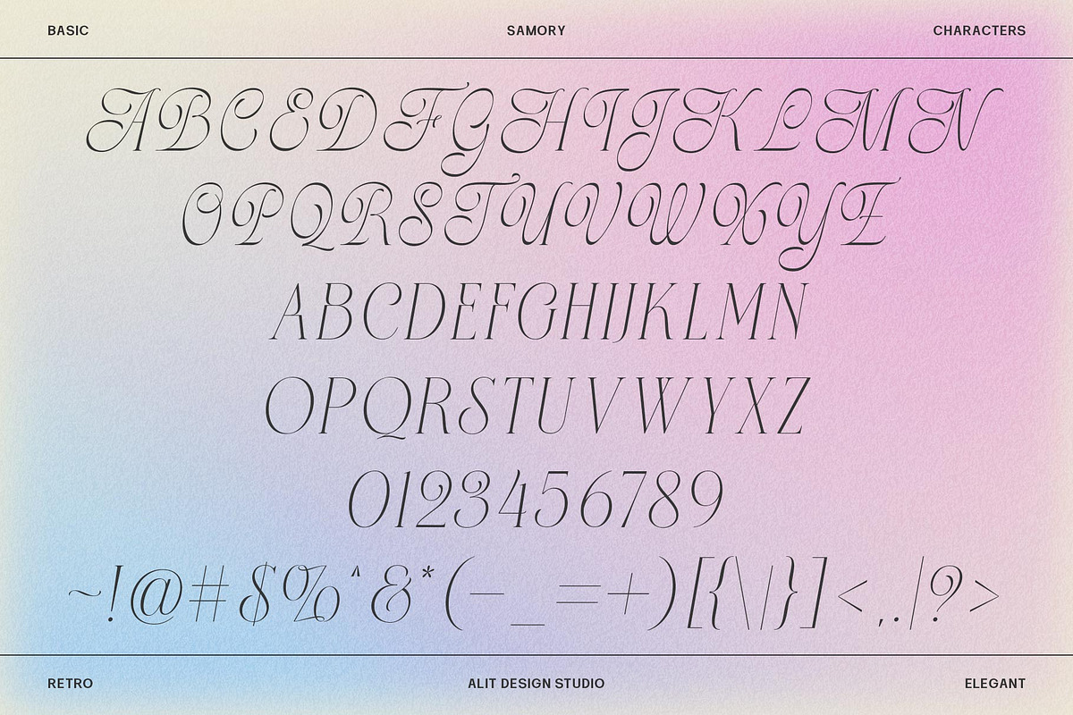 Samory Typeface, a Sans Serif Font by alit design (Photo 5 of 15)
