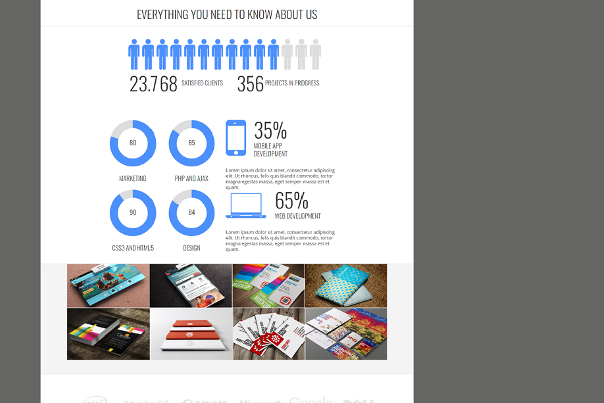 Infographics - WP Business Theme, a WordPress Template by Ordasoft (Photo 2 of 3)