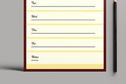 Minimal Travel Schedule Planner, a Stationery Template by MightyDesign (Thumbnail 3 of 8)