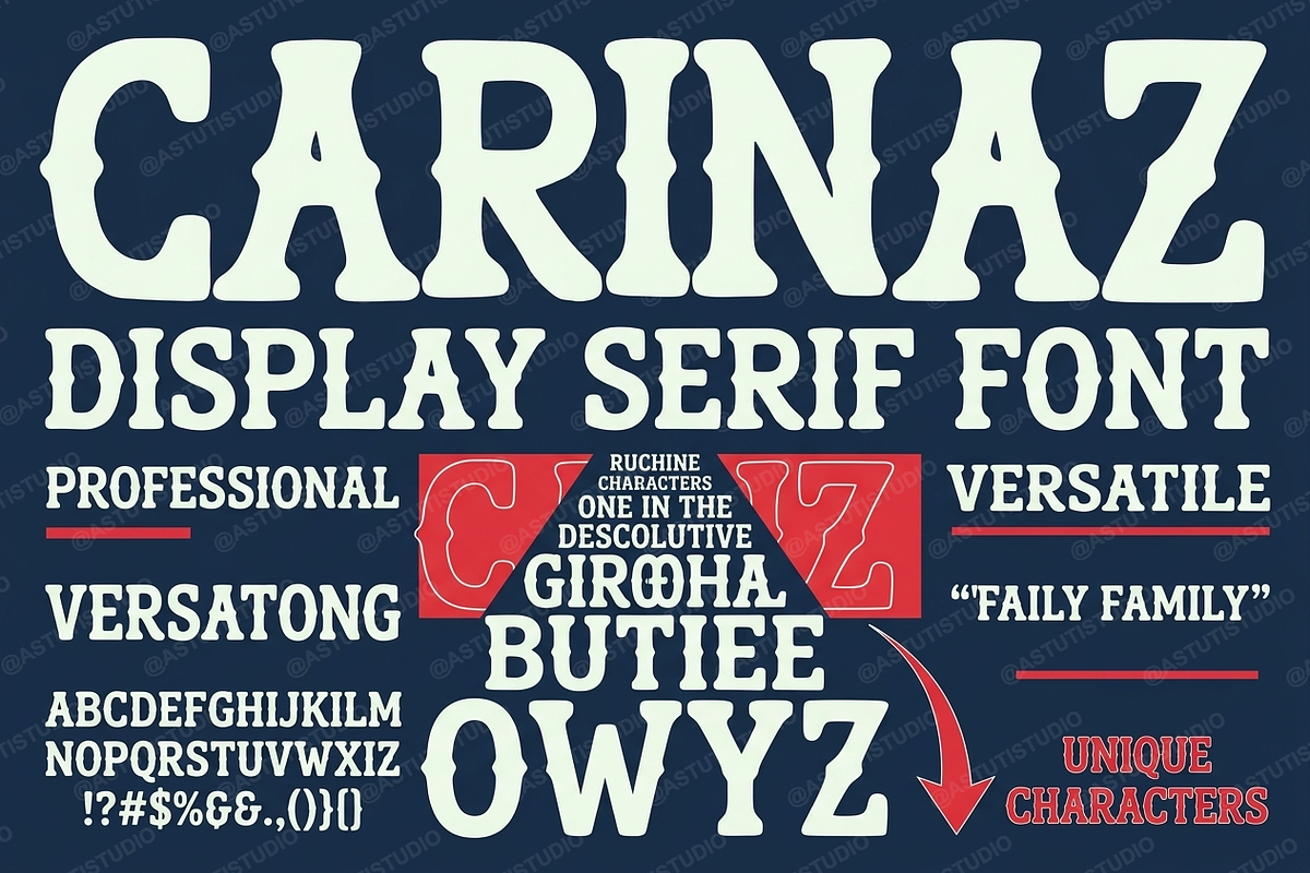 CarinaZ | Elegant Modern Serif, a Serif Font by Astuti Studio (Photo 2 of 25)