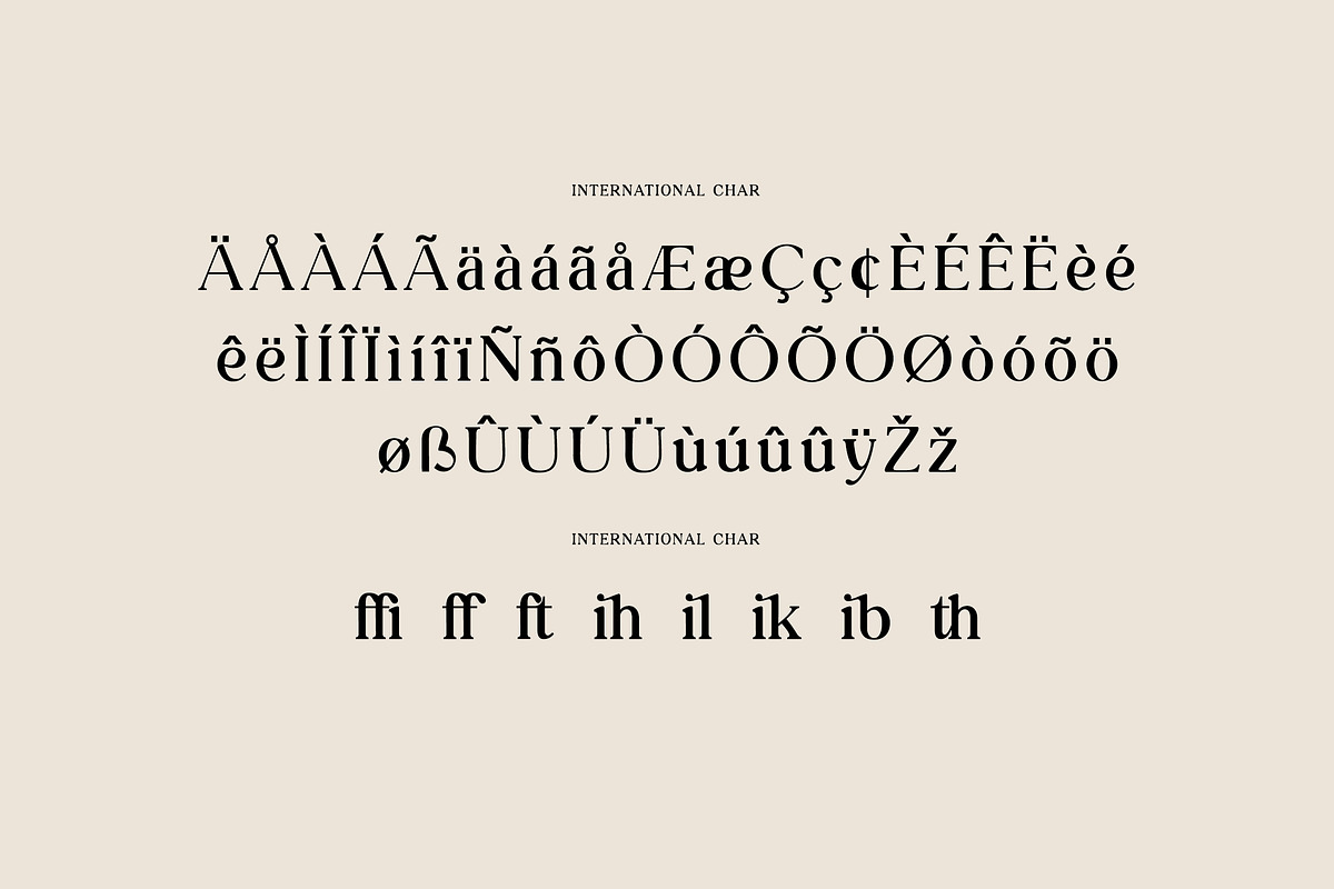 Mont Glinoza Modern Serif Font, a Serif Font by UICreative (Photo 9 of 14)
