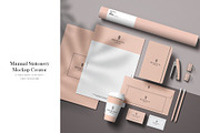 Minimal Stationery Mockup Creator, a Books & Magazine Mockup by Momogi (Thumbnail 1 of 8)