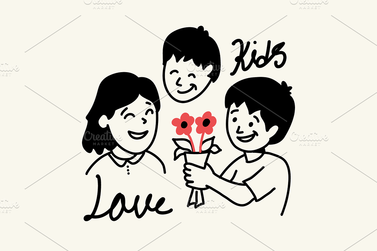 Mother’s Day Vintage Illustration, a Person Illustration by TheTrueStroke (Photo 4 of 5)