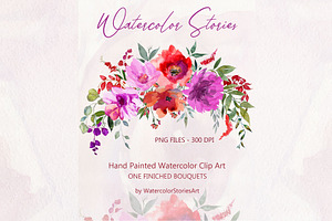 PNG Watercolor Stories 31