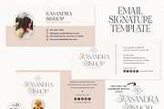 3 Email Signature Canva Template Set, an Email Template by Summit Avenue (Thumbnail 1 of 5)
