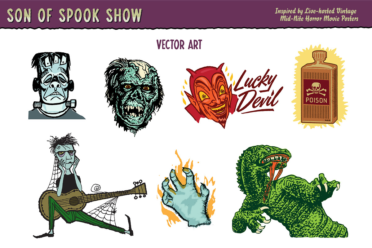 Son of Spook Show, a Sans Serif Font by Paper Moon Graphic Supply (Photo 12 of 18)
