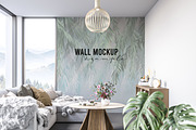 Wall mockup & wallpaper mockup, a Household Mockup by Hunny Badger (Thumbnail 1 of 4)