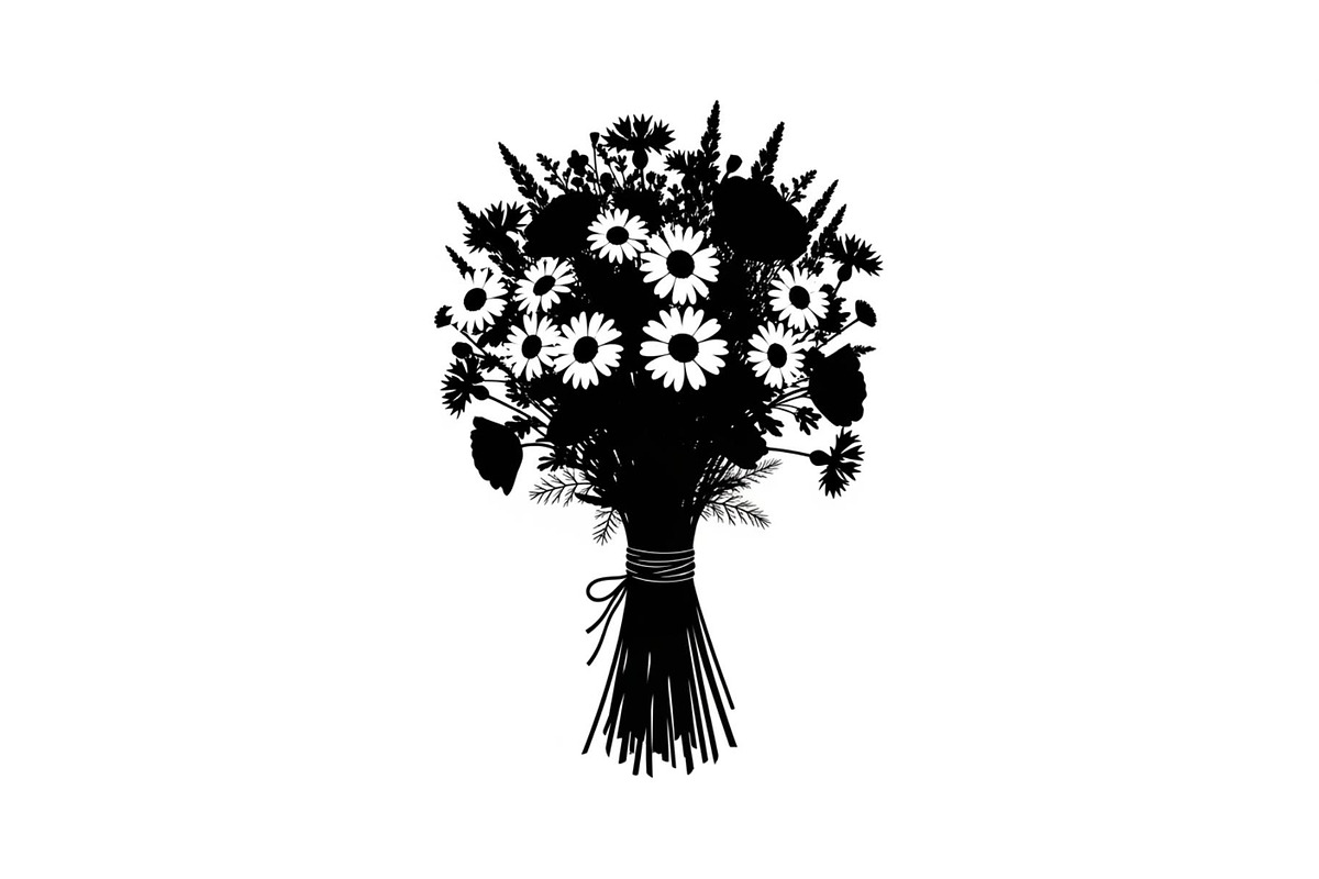 Floral Bouquet SVG Bundle, an Illustration by Designs_River (Photo 20 of 31)
