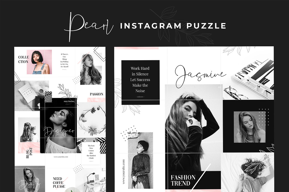 Royal Instagram Bundle Pack, a Social Media Template by Helloxandro (Photo 3 of 26)