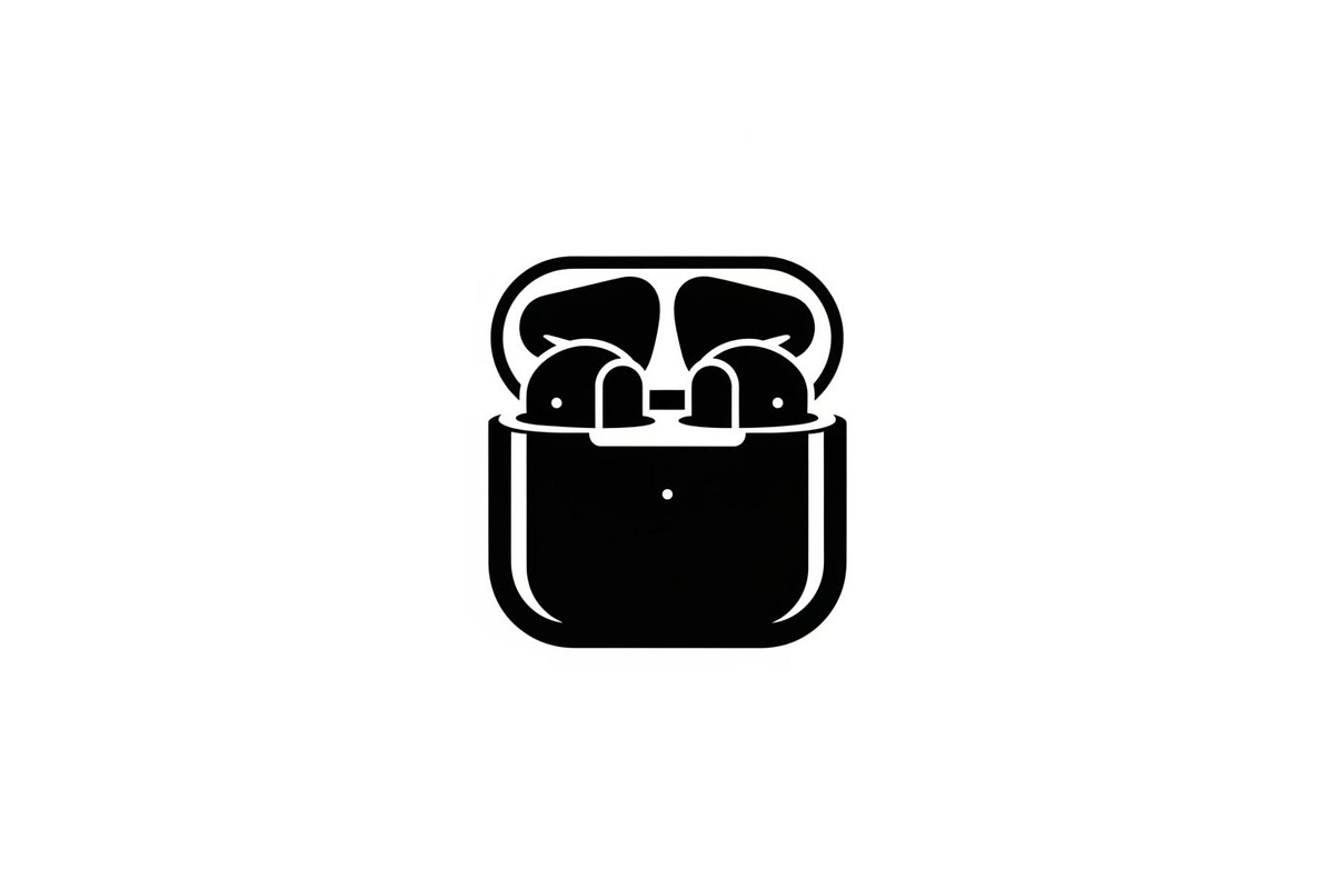 50 Wireless Earbuds Silhouette Icon, an Illustration by abu67222 (Photo 37 of 51)