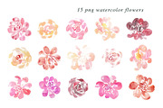 Imperial - 39 Watercolor Floral Set, an Illustration by Heartmade by Claudia (Thumbnail 2 of 5)