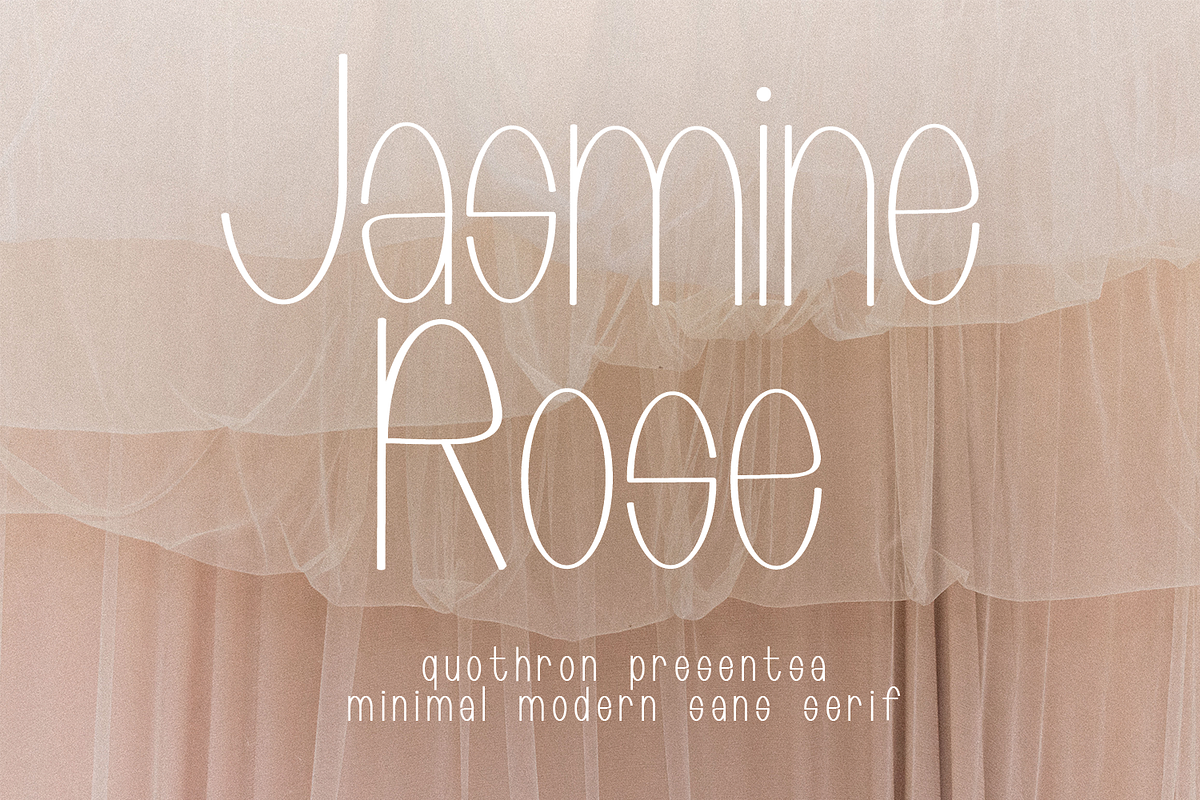 Primitivly Minimal Modern Sans Serif, a Sans Serif Font by Quothron (Photo 4 of 8)