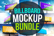 Billboard Mockup Bundle, an Advertising Mockup by CREATIVE DUDE (Thumbnail 1 of 16)