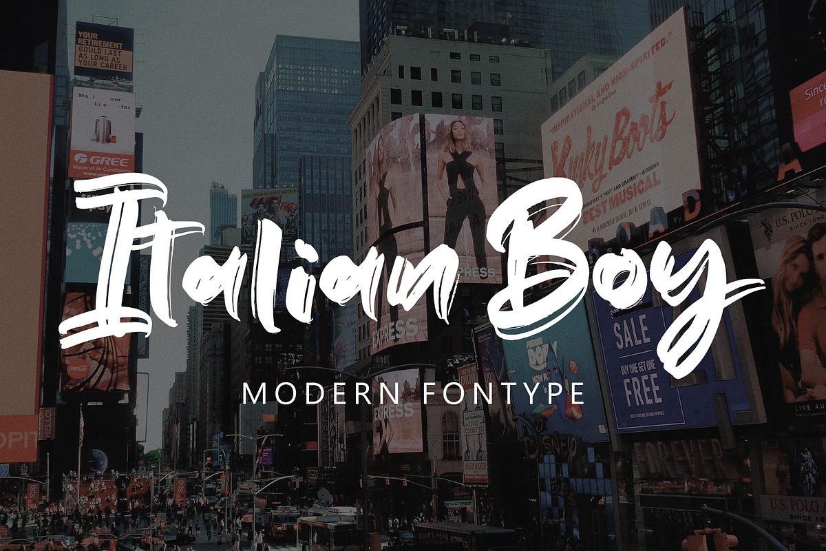 Italian Boy, a Handwritten Font by HaKi Studio (Photo 1 of 5)