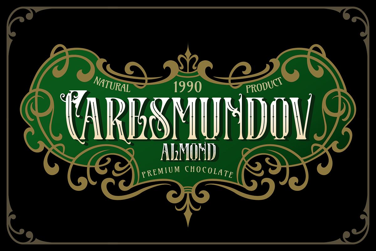 Mailyarder for Vintage Logo & Liquor, a Serif Font by ilhamtaro (Photo 3 of 10)