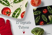 Vegetable Patterns Set, a Pattern Graphic by ZiziMarket (Thumbnail 4 of 4)