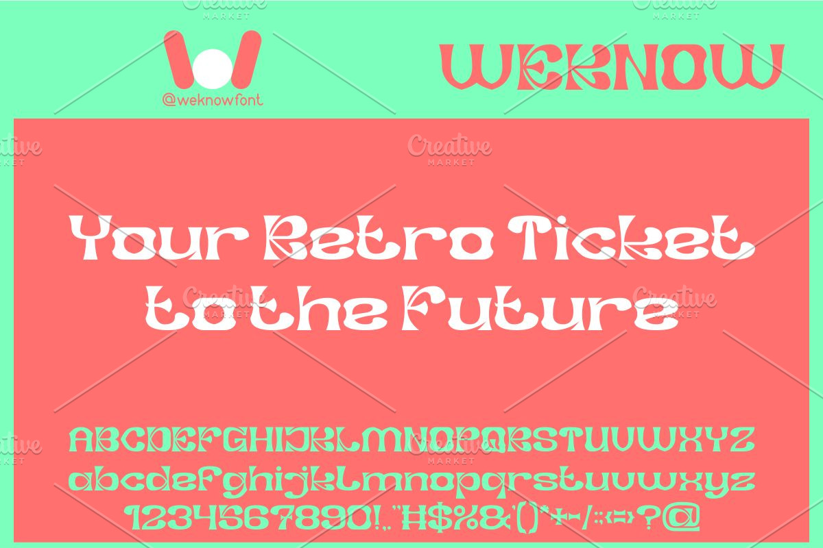 Fortune Maker font, a Font by weknow (Photo 5 of 8)