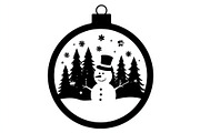 Christmas Ornament Design Bundle, a Graphic by balal (Thumbnail 11 of 16)