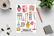 Arts & Crafts Clipart Set, an Education Illustration by The GG Shop (Thumbnail 8 of 9)