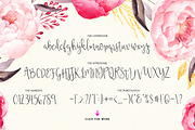 Aintzane Script, a Script Font by Areatype (Thumbnail 3 of 9)