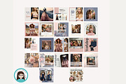 45 fashion social media post, a Social Media Template by Cute Little Workshop (Thumbnail 5 of 5)