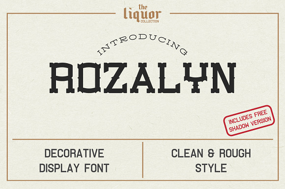 Rozalyn Font preview 6