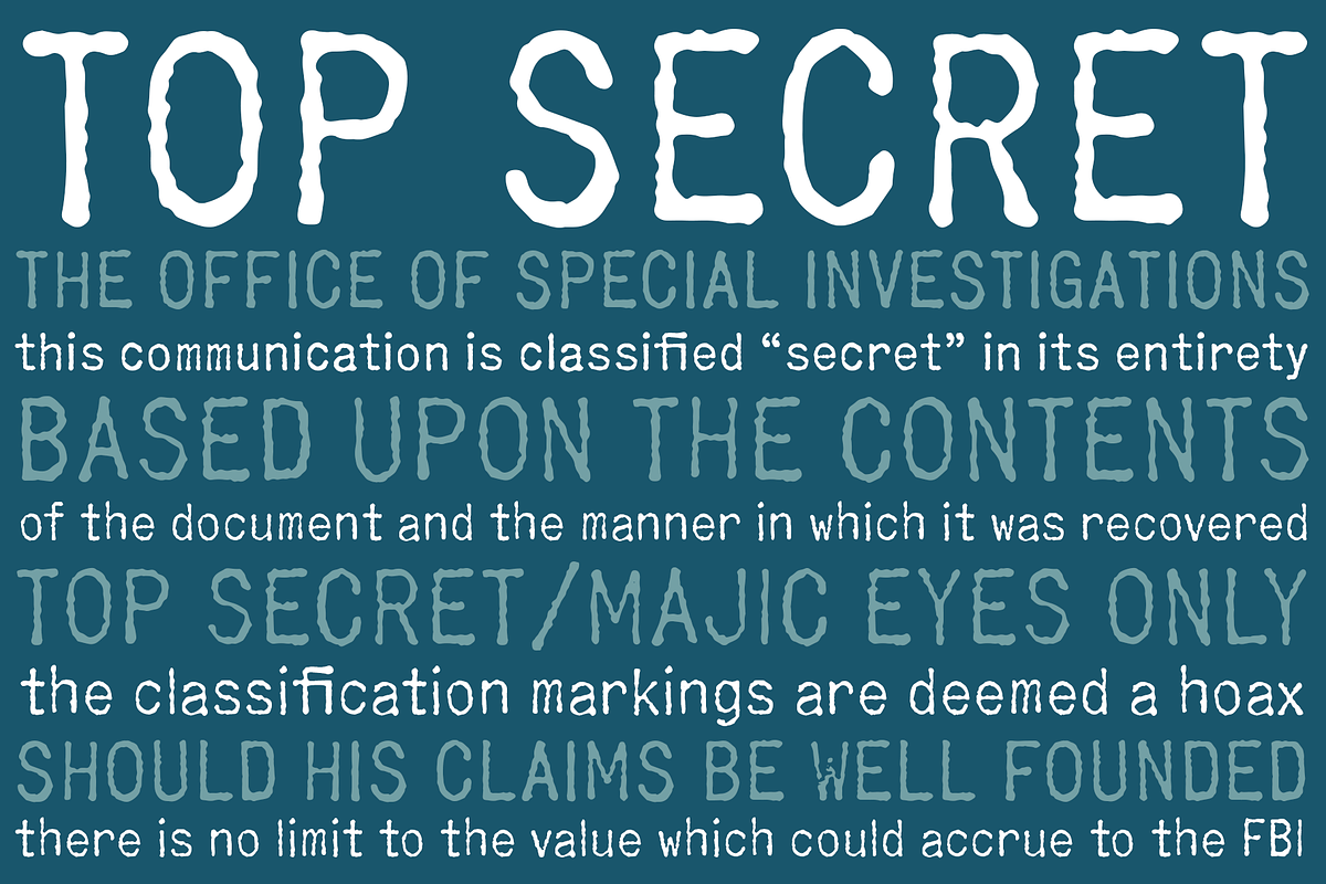 Belluto Typewriter, a Sans Serif Font by Stiggy & Sands (Photo 6 of 9)