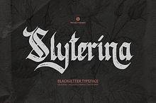 Sylterina | Blackletter Typeface