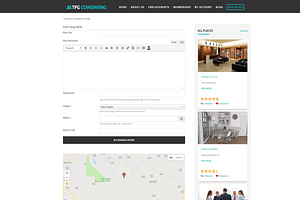 TPG CoWorking Space Wordpress Theme