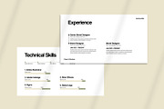 Clean Resume Presentation Template, a Presentation Template by Templeste (Thumbnail 2 of 3)