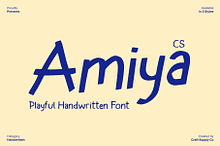 CS Amiya – Handwritten Font